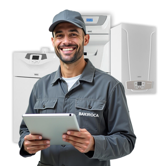 servicio técnico calderas de gas BaxiRoca